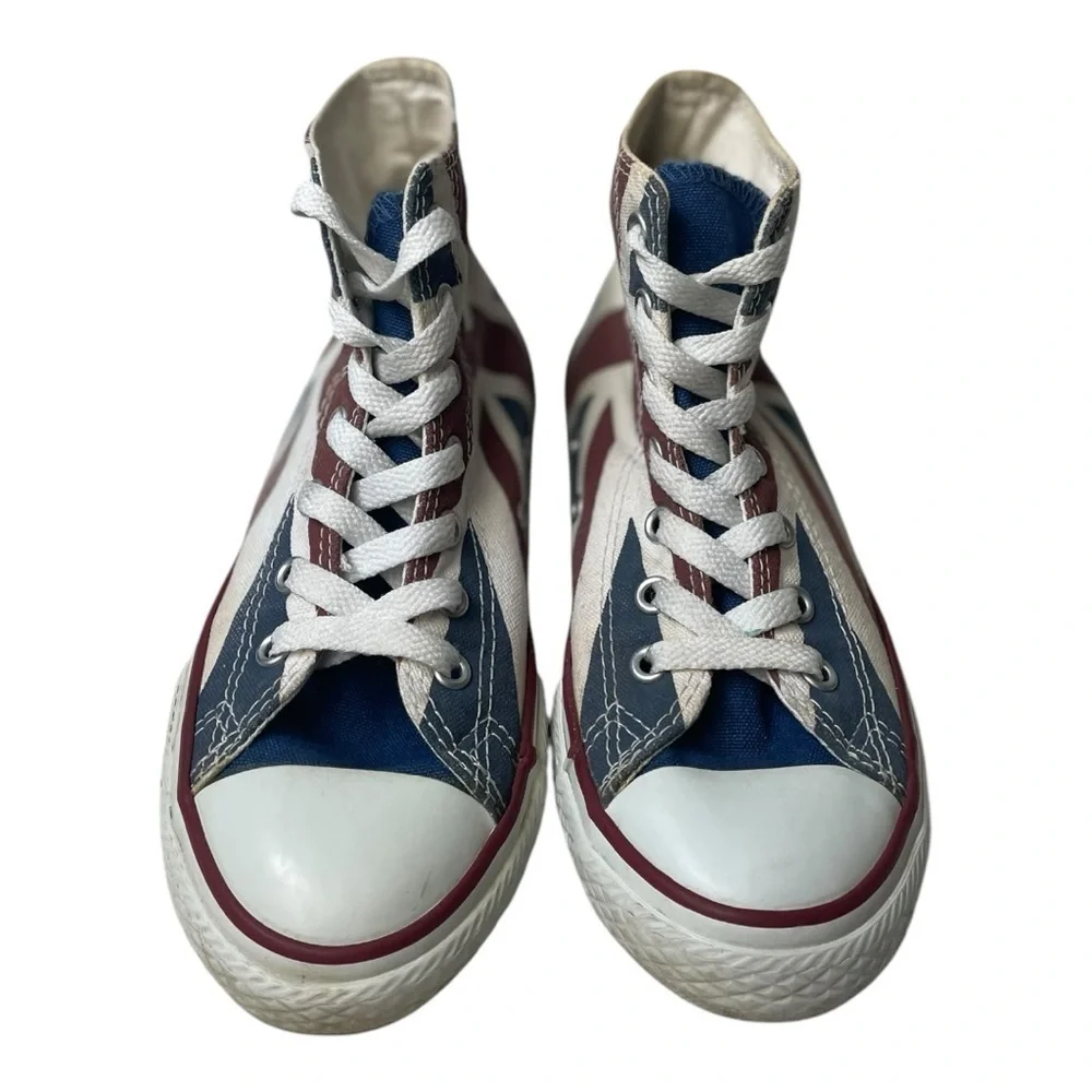 Converse Chuck Taylor’s Youth British Flag High Top Sneakers
